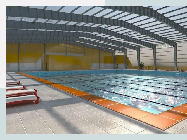 Строительство крытых бассейнов в Кольчугино