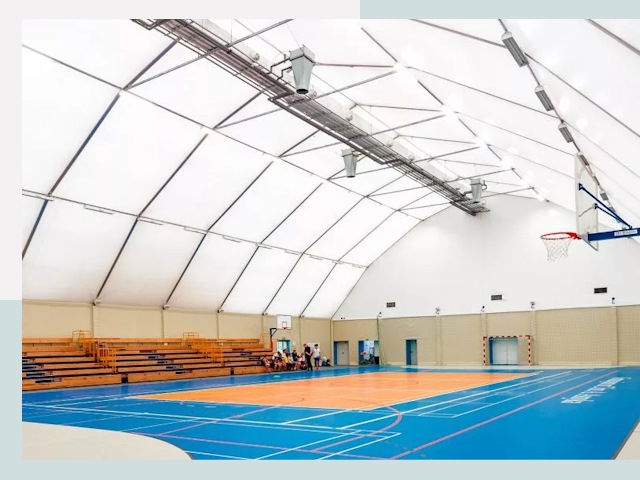 Строительство спортивных залов в Кольчугино