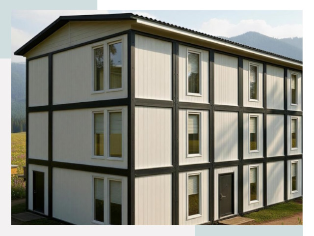 Модульные общежития в Кольчугино