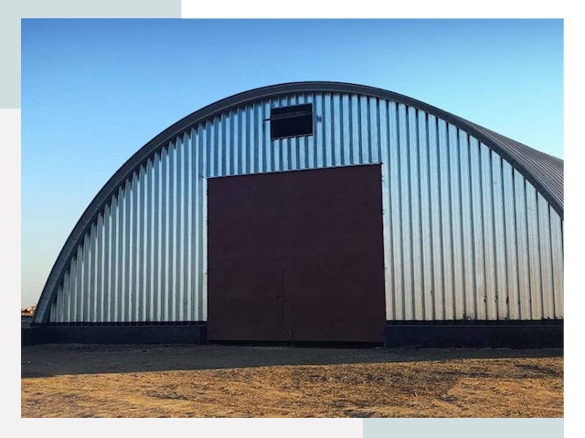 Арочные ангары в Кольчугино