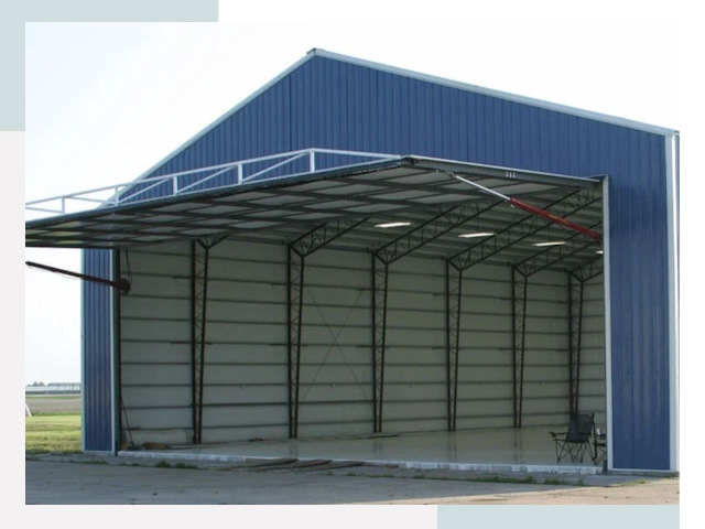 Прямо стенные ангары в Кольчугино