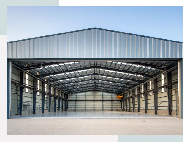 Большие ангары в Кольчугино