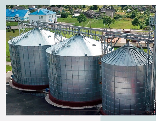 Металлические силосы в Кольчугино