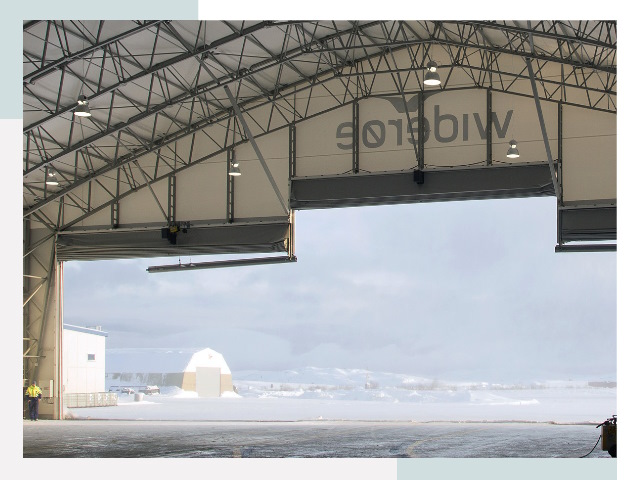 Ворота для ангаров в Кольчугино