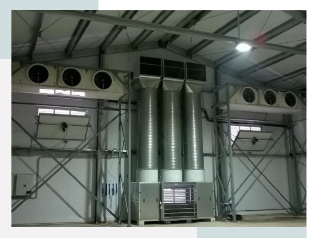 Инженерные системы для ангаров в Кольчугино