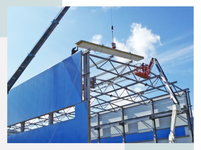 Монтаж сэндвич-панелей в Кольчугино