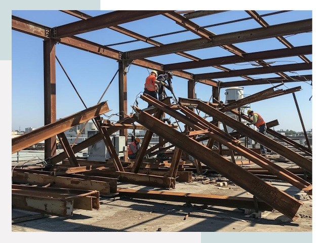 Демонтаж металлоконструкций в Кольчугино от 610 руб.