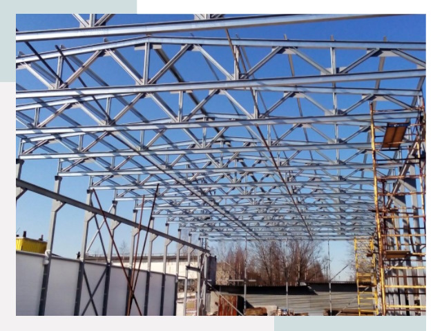 Металлокаркасы для складов в Кольчугино